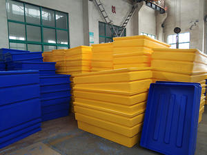 Wasmand van kunststof, waskar voor grote hoeveelheden, wasmand van kunststof in kubusvorm - Product Image 6