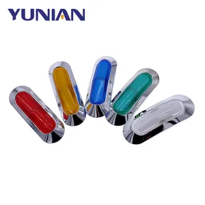 Đèn Báo Bên 4LED Chống Nước Thông Dụng Đèn Báo Xả Hàng Đèn Tín Hiệu 12V 24V Cho Xe Tải Xe Moóc Xe Tải Xe Hơi