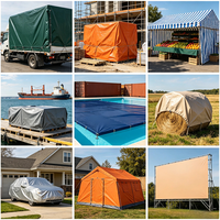 Rouleau de tissu vinyle enduit PVC à options de poids multiples, personnalisable pour les couvertures de machines et les bâches d'entrepôt