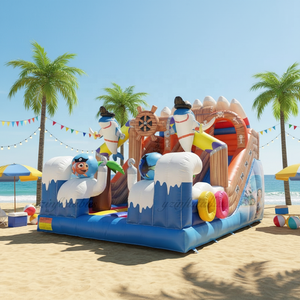 <span class=keywords><strong>Toboggan</strong></span> aquatique <span class=keywords><strong>gonflable</strong></span> double sur le thème de l'océan, <span class=keywords><strong>toboggan</strong></span> de <span class=keywords><strong>piscine</strong></span> de 18 pieds, château <span class=keywords><strong>gonflable</strong></span> commercial extérieur avec <span class=keywords><strong>toboggan</strong></span> sec - Product Image 1