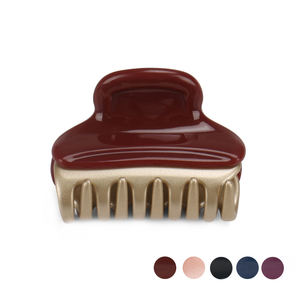 Fermaglio per Capelli Medio in Acetato Piatto Serie Wangdom Stile Alexander France HONEY FLOWER - Product Image 2