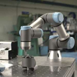 Bras robotique collaboratif 6 axes UR5e avec pince robot CNGBS changeur rapide pour robot automatisé de sélection et de placement de matériel - Product Image 5