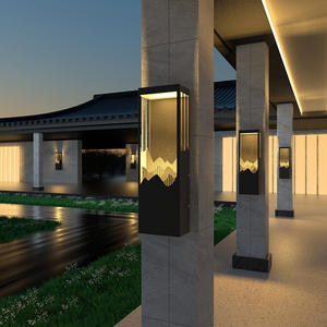 Nouveau Style style traditionnel applique murale extérieure balcon couloir Villa porte hôtel applique murale de style chinois - Product Image 4