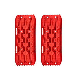 2 pièces Mini-tapis de <span class=keywords><strong>traction</strong></span> de récupération automobile en nylon ultra-résistant de 70 cm pour tout-terrain, sable, boue, avec <span class=keywords><strong>sangle</strong></span> de remorquage et tapis de secours - Product Image 1