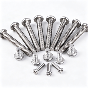 Tornillo de Cabeza Plana Phillips GB818 de Acero Inoxidable A2-70 de Alta Calidad, M2-M6, Tornillo de Máquina con Ranura Cruzada de Grado A, Anticorrosión - Product Image 1