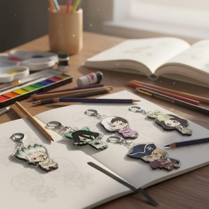 OEM ODM Colgante de acrílico de personaje de anime y ciencia ficción Dr. Strange, accesorio para llavero de manga, regalo para otakus - Product Image 1