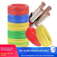 Câbles électriques ZHONGMAI BV - Fils multiconducteurs en cuivre avec isolation en PVC, résistants au feu, conducteurs solides en rouleau pour l'alimentation des bâtiments résidentiels