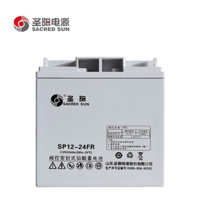 Sacred Sun SP12-24 12V 24Ah Vrla <b>Battery</b> For <b>Ups</b> Power Backup - Product Image 4