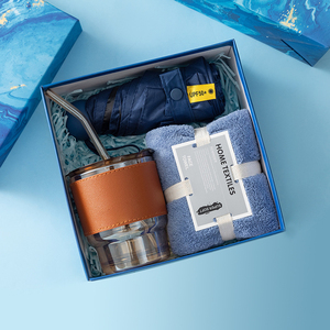 Cumpleaños Madre Día de San Valentín Juego de regalo Taza de vacío Taza de café Paraguas Juego de regalo Caja de regalo de lujo para mujeres - Product Image 3