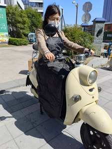 Protecteur de <span class=keywords><strong>jambe</strong></span> universel 420D 600D en polaire intérieure, chaud, coupe-vent, <span class=keywords><strong>pour</strong></span> <span class=keywords><strong>scooter</strong></span>, couverture de <span class=keywords><strong>scooter</strong></span> - Product Image 5