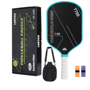 Paleta de Pickleball Leatou T700 de Fibra de Carbono, 13.4 mm, 450 g, Forma Estándar, Aprobada por la USAPA, Equipo de Entrenamiento - Product Image 1