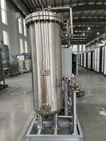 Générateur d'azote en acier inoxydable, débit de 100 Nm3/h, pureté de 99,99 % N2, moteur intégré, résistance supérieure à la corrosion