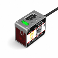 Capteur de distance laser 50-2000 mm avec sortie commutable NO/NC ZW-LRD02 pour l'automatisation et la détection d'obstacles