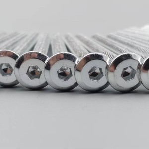 Flat Head Hex <b>Socket</b> <b>Screws</b> Fully Threaded Furniture Bolts Hardware Accessories - Product Image 2