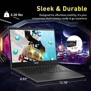    Portátil Chromebook Plus de 14 Pulgadas con Pantalla Táctil FHD, Intel Core I3, 8 GB de RAM, SSD de 256 GB, 2 TB de Almacenamiento en la Nube, para Estudiantes y Educación - Product Image 5