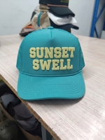 Casquette Trucker 5 Panneaux Personnalisable avec Logo, en Mousse et Toile, Style Hip Hop, Casquette de Baseball Jaune, Vente en Gros, Fabrication Directe OEM