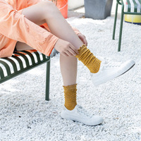 Vente en gros de chaussettes à paillettes nouvelles chaussettes coréennes élégantes et gracieuses pour femmes