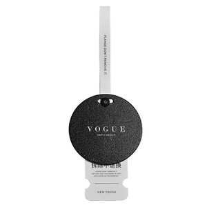 Producto al por mayor de fábrica, etiqueta colgante redonda, imprime el nombre de tu banda con cuerda, etiqueta de juguetes, etiqueta colgante de ropa para ropa - Product Image 1