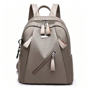 <span class=keywords><strong>Sac</strong></span> <span class=keywords><strong>à</strong></span> <span class=keywords><strong>dos</strong></span> de voyage Oxford grande capacité pour femme, tendance et polyvalent avec fermeture éclair, imperméable - pour la vente en gros - Product Image 3