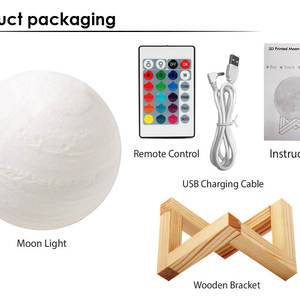 Lámpara de mesa flotante para dormitorio - Product Image 6