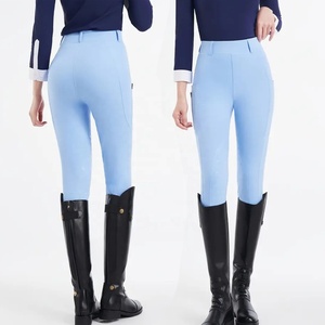 <span class=keywords><strong>Pantalon</strong></span> équestre pour femme de haute qualité collants Silicone absorbant l'humidité séchage rapide équitation <span class=keywords><strong>pantalon</strong></span> de Sport féminin - Product Image 2