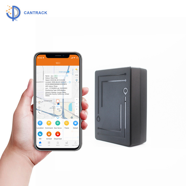 GF50 Strong Magnetic GPS Tracker for Asset Protection with Shock Resistant Housing GT06 GPS Tracker