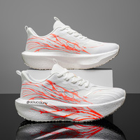 Chaussures de course Marathon pour hommes, avec plaque en carbone, respirantes, légères, confortables, antidérapantes, pour femmes, pour le sport