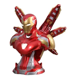 Avengers Iron Man MK85 Flügel Iron Man Resin Handwerk leuchtende Modell Spielzeug Peripherie Handwerk Geschenk Ornamente