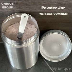 Pot hermétique 100 % acier inoxydable de qualité alimentaire, écologique, léger, empilable, pour superaliments, poudres <span class=keywords><strong>bio</strong></span>, détox, voyage - Product Image 6
