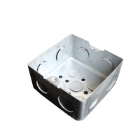 4x4 3 voies rond carré câble Coaxial électrique Types de jonction en métal Gi galvanisé interrupteur en acier prise boîte murale Emt boîte de jonction