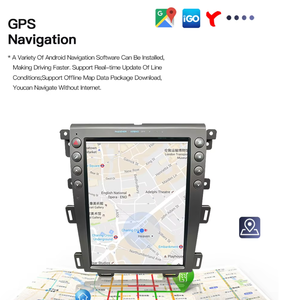 Autoradio Android 14 da 12,1 Pollici per <span class=keywords><strong>Ford</strong></span> <span class=keywords><strong>Edge</strong></span> 2011-2014 con Navigazione GPS, Schermo Diviso, DVR, 4G WiFi, DSP e CarPlay - Product Image 5