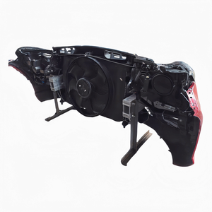 Para <span class=keywords><strong>Mercedes</strong></span> Benz Clase C W204, Nuevo Conjunto de Parachoques Delantero con Radiador, Faro, Capó y Placa Protectora - Product Image 5