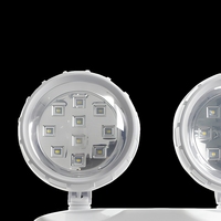 Lumière d'urgence LED rechargeable à 2 têtes, IP20, montage mural ou au plafond, éclairage de sécurité incendie pour entrepôt, bureau