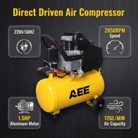 Compresseur d'air industriel électrique de 50 litres à faible bruit avec moteur de 2,5 CV pour la fabrication