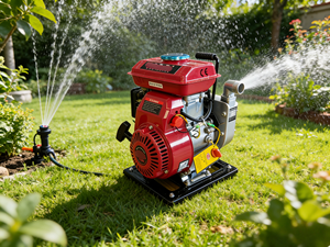 <span class=keywords><strong>Pompe</strong></span> à eau centrifuge à <span class=keywords><strong>essence</strong></span> Powerac PRWP10 2,<span class=keywords><strong>5</strong></span> CV Débit de 83 L/min Basse pression pour l'irrigation Agriculture - Product Image 1