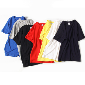 Summer Casual High Quality Men T Shirts Custom Tshirt 100% Premium Pure Cotton <strong>Plain</strong> Black <strong>White</strong> Classic Short Sleeved <strong>Tee</strong> - Product Image 5