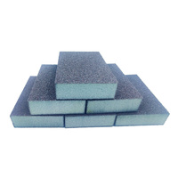 Bloc d'éponge de sable en carbure de silicium mousse de meulage bloc d'éponge de ponçage outil abrasif Rectangle mousse d'eau bloc d'éponge de ponçage