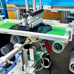Mesin cetak layar otomatis untuk cangkir plastik Multi Warna cetak/cangkir kertas/cangkir kopi