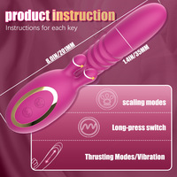 G-Punkt Vibrator USB Wasserdicht Fernbedienung Vibrierende Höschen Dildo für Frauen Vagina-Vergnügen Realistisches Hautgefühl Umweltfreundlich