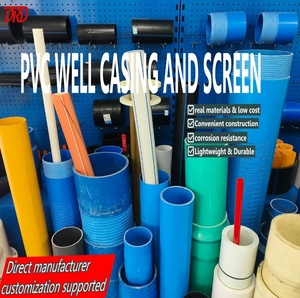 Tubería de PVC SCH40 para Pozos, Filtro y Tubería de Revestimiento Ranurada de 3-10 Pulgadas para Pozos de Agua en Acuíferos Profundos - Product Image 1