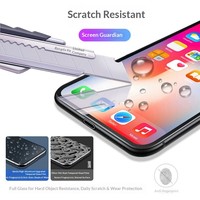Protection d'écran anti-espion pour iPhone 17 Pro Max, verre trempé HD, dureté 9H, couverture intégrale, kit anti-poussière