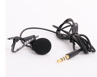 Lefon-microphone lavalier portable à pince, 3.5mm, pour téléphone et ordinateur portable, mini-microphone