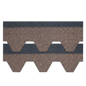Tuiles de toiture en mosaïque monocouche, directement de l'usine, fournisseur de bardeaux en asphalte mosaïque, résistantes aux ouragans, économiques - Product Image 1