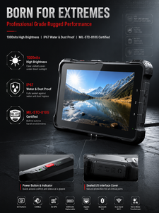 Tablette robuste Linux 10,1 pouces NXP <span class=keywords><strong>I</strong></span>.MX 8M 1000 IP67 GPS 4G LTE WiFi CANBus USB Capacitive pour l'agriculture intelligente et la navigation de tracteurs - Product Image 3
