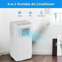 Nouveau design 2026 – Climatiseur portable électrique mini en plastique 9000 BTU avec refroidissement rapide et Wi-Fi pour usage domestique et hôtelier