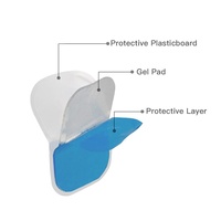 KB KB-2151 Nouveaux coussinets de gel conducteurs abdominaux en hydrogel adhésif personnalisés ODM/OEM 2025 avec contrôle de la minuterie pour EMS corporel à brancher
