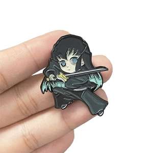 カスタム1000メーカー1ピースのアニメ金属工芸品ピンカスタムメイドバッジバルク卸売デーモンスレイヤーエナメルラペル<span class=keywords><strong>P</strong></span> - Product Image 2