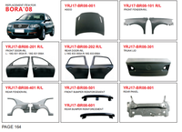 Pièces de rechange pour voitures, garde-boue avant universel, accessoires pour Volkswagen Golf Gol 3 4 5 6 7 8 9 10 Series