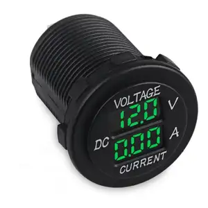 12V-24V Digitale Voltmeter Ampèremeter Spanning Met Stroommeter Voor Camper