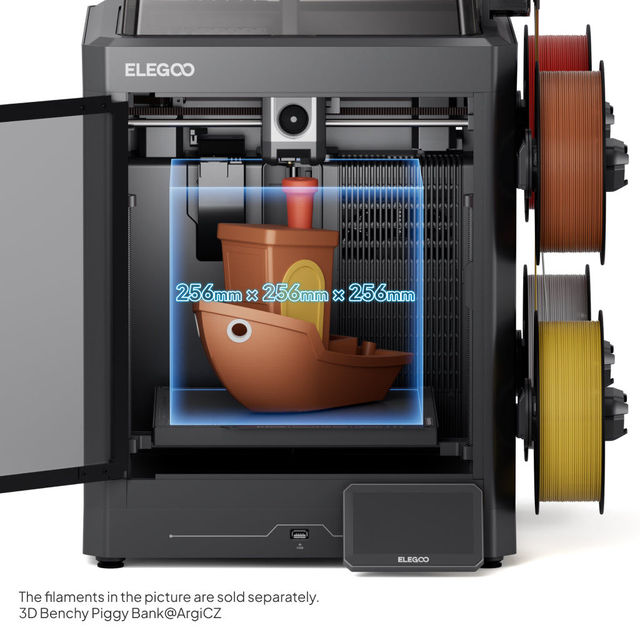 High-Quality Elegoo Centaurus Carbon Multi-Color 3D Printer CC2 High-Performance, High-Speed FDM Industrial 3D Printer